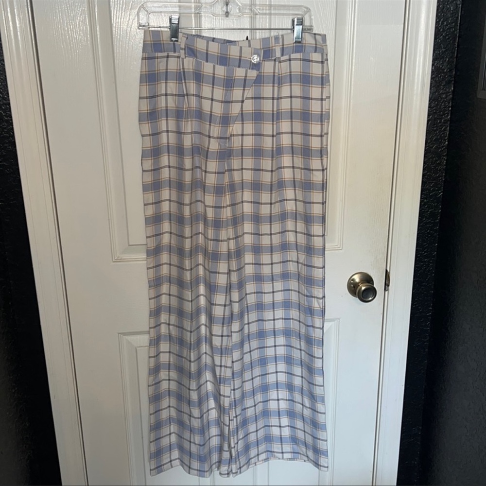 Petite Crossover Waist Check Trouser - Picture 4 of 5